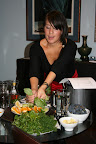 Dinah, hard at work. Dinah, hard at work.