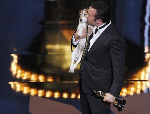 Uggie-JeanDujardin-Academy-Awards-2012