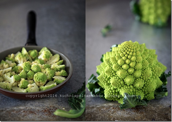 Kalafior romanesco z orzechami włoskimi i parmezanem1