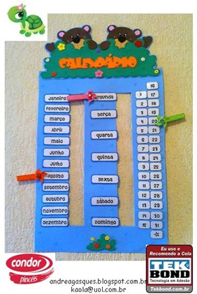 calendario permanente para sala de aula calendario permanente