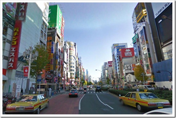 新宿靖國通