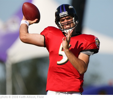 'Joe Flacco' photo (c) 2008, Keith Allison - license: http://creativecommons.org/licenses/by-sa/2.0/