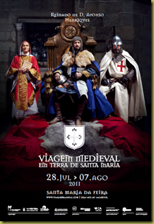 Cartaz Viagem Medieval Cartaz Viagem Medieval