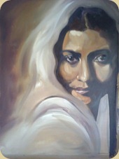 A portrait by the Indian Artist Akriti Rathore