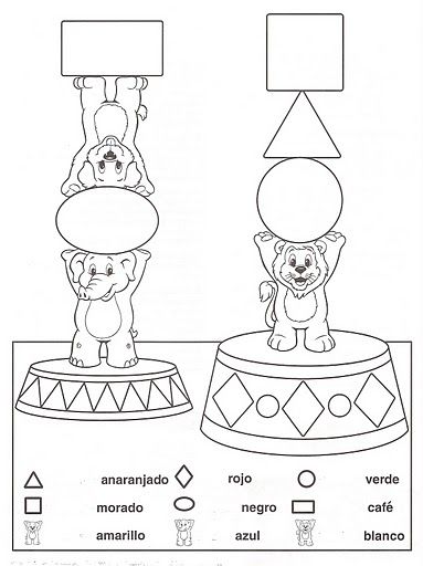 INGLES - DIBUJOS PARA COLOREAR DE INGLES