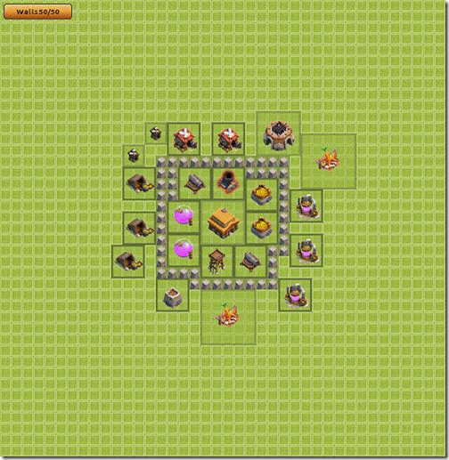 formasi terpenting pertahanan clash of clans formasi terpenting pertahanan clash of clans