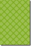 iPhone Wallpaper - Apple Green Quatrefoil - Sprik Space