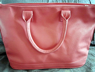 coral parisian bag, bitsandtreats