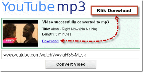 Cara Download File Mp3 dari YOUTUBE