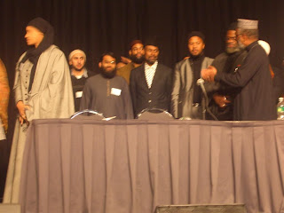 Imams waiting to sign the Marriage Covenant
