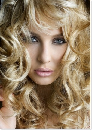 beautiful curly hair