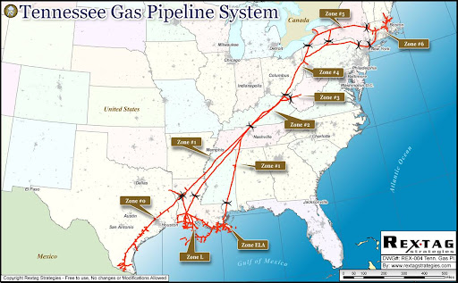Tennessee Natural Gas Wells Tennessee Natural Gas Wells