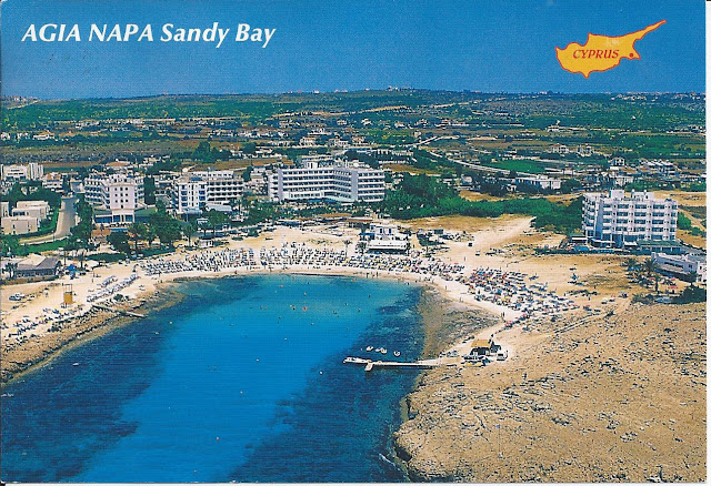 Postal-de-postcrossing-de-Agia-Napa-playa-de-Chipre.jpg