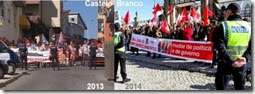 Passos Coelho mal recebido em Castelo Branco. Fev.2014 Passos Coelho mal recebido em Castelo Branco. Fev.2014