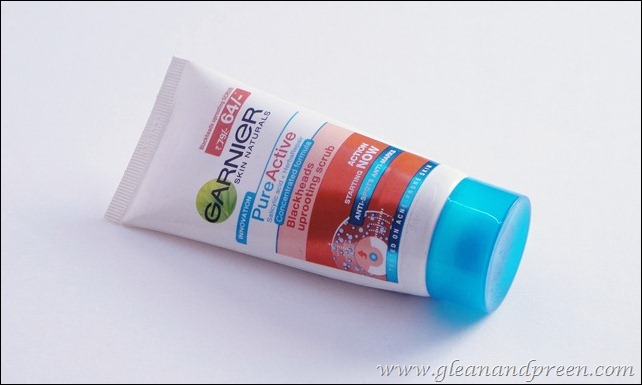 Garnier PureActive Blackheads Uprooting Scrub Review