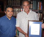 Segio and Gustavo with letter of apology from Bill Clinton- great story- see our blog.