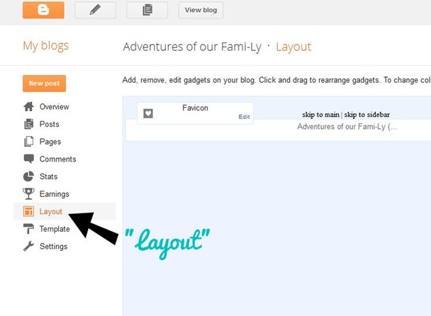 screen shot layout