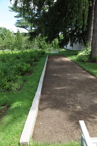 I want to practice playing bocce.  This court measures sixty feet long.  This will be a good challenge.