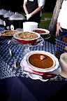 Local Grand Traverse Pie Company brought four different pies, and served them with local Moomers ice cream in five delicious flavors (vanilla bourbon, cinnamon swirl, and chocolate malt, to name a few...) Local Grand Traverse Pie Company brought four different pies, and served them with local Moomers ice cream in five delicious flavors (vanilla bourbon, cinnamon swirl, and chocolate malt, to name a few...)