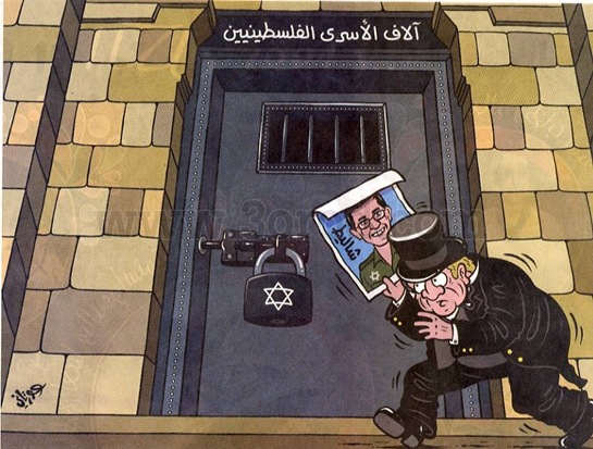 آلاف الأسرى الفلسطينيين