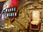Outside the House of Blues at Mandalay Bay.