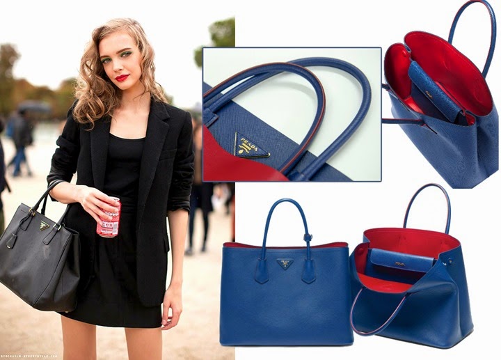 Double Bag - PRADA prada bolsa double bag 2014