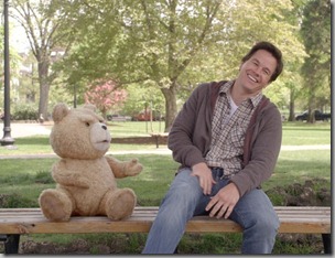 Ted and Mark Wahlberg