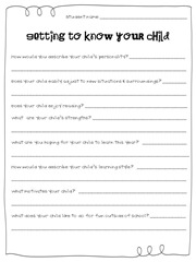 Worksheets Questions For Kindergarten questions answered kindergarten downloads the first grade parade k getting to know your child