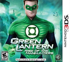 Capa de Green Lantern: Rise of the Manhunters para Nintendo 3DS