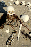Bits of string, pottery and bone are everywhere.