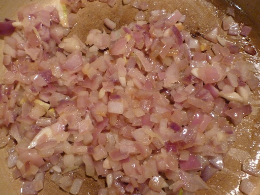 Glossy and tender onions.