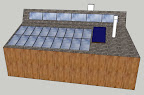 Conceptual design of 4.2 kilowatt solar array under the microFit program.