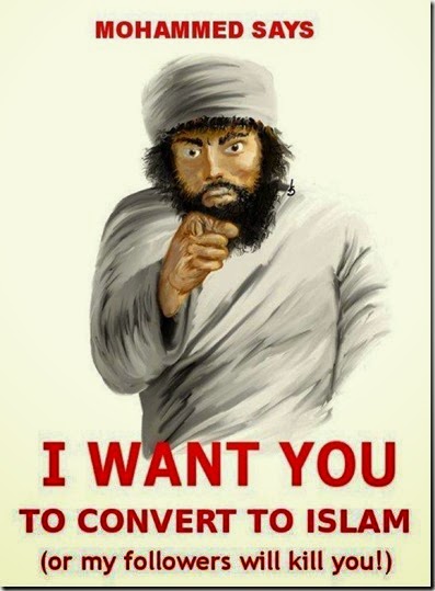Mo says convert to Islam or die Mo says convert to Islam or die