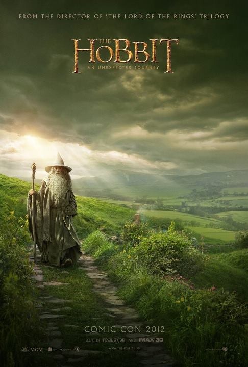A hobbit Váratlan utazás Comic-Conos poszter