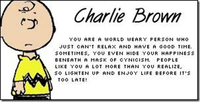 Peanuts Personality - Charlie Brown