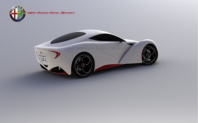 New Alfa Romeo 6C With Cuore Sportivo Design Concept New Alfa Romeo 6C With Cuore Sportivo Design Concept