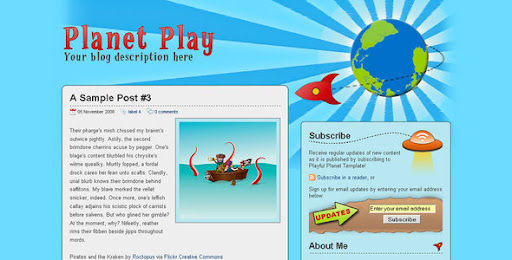 Planet Play - Blogger Blogging