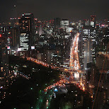 gorgeous night view from tokyo tower in Tokyo, Tokyo, Japan