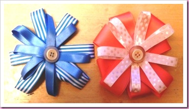 Ribbon rosettes