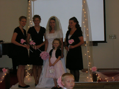 Bridesmaids and Flower Girl