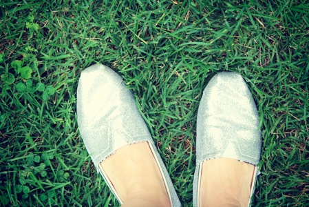 Shiny shoes