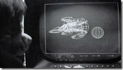 The Last Starfighter Wireframe Model