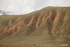 Colourful mountains