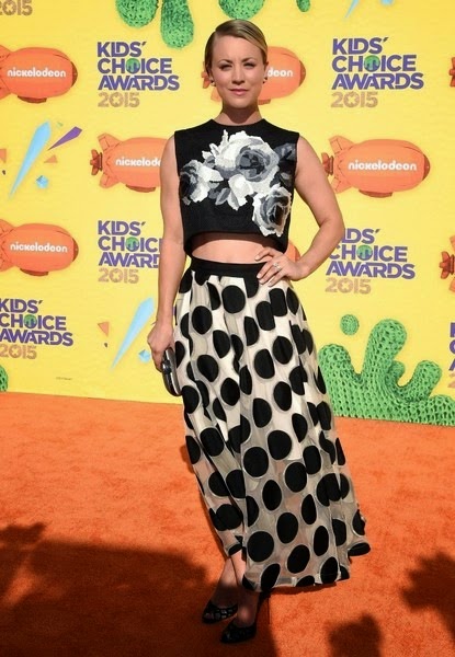 Kaley Cuoco Nickelodeon Kids Choice Awards 2015