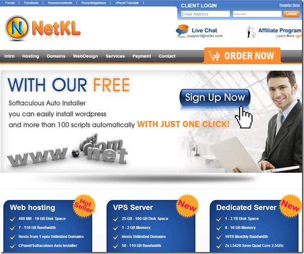NetKL untuk servis domain