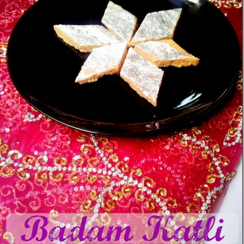 Badam Katli | Burfi | Almond Fudge | Diwali Recipes