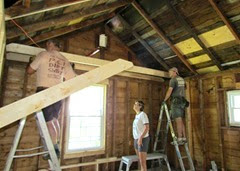 1408122 Aug 10 Terry Terri Mark Trying To Fit Joists