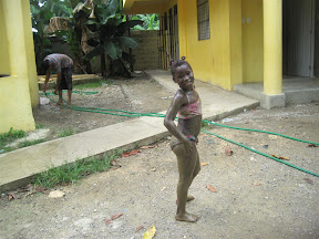 Regina is proud to be a mud monster!