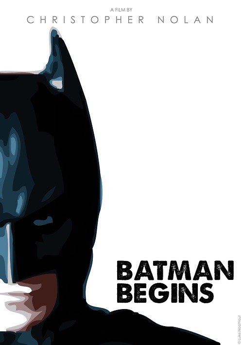 Batman 01 BB minimal movie poster