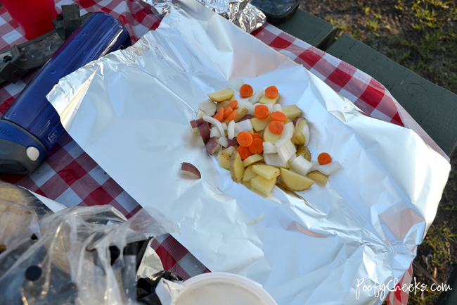 Camping Recipe: Hobo Burgers and Taters